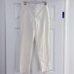 White banana republic Hayden pants